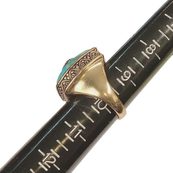STUDIO BARSE TURQUOISE RING SZ 9.75 Men or Women Unisex Limited Edition HSN - Picture 7 of 7